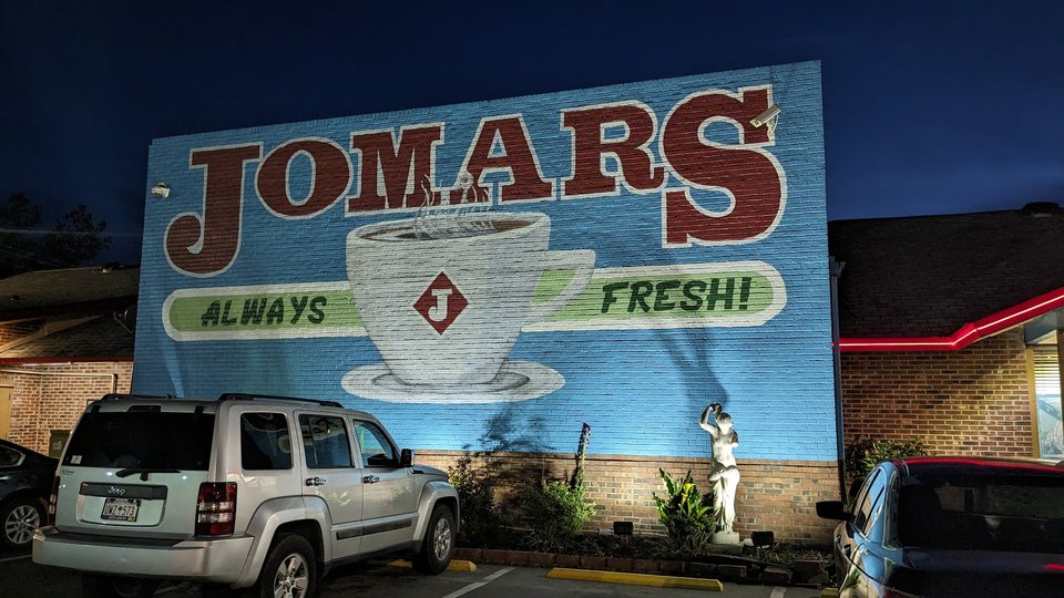 Front view of Jo Mars Family Restaurant.