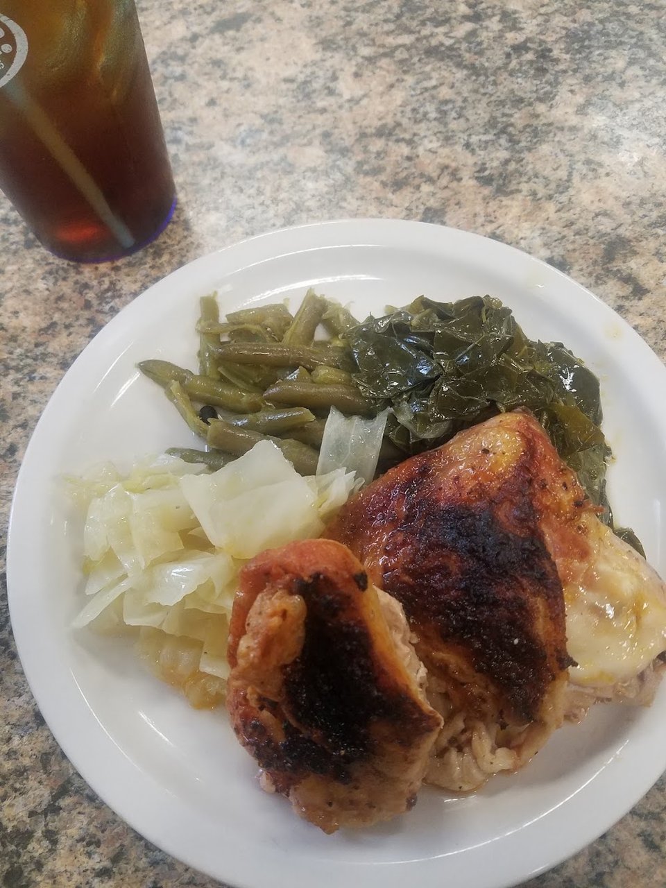 Baked Chicken Cabbage Green Beans